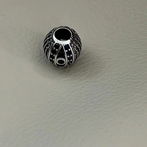 S925 Stamped Sterling Silver Evil Eye Charm - Picture 7 of 10